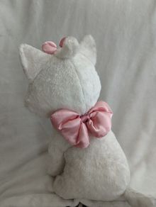 soft toy , Disney White Cat Marie , soft toy kids baby girl boy, Light up cat