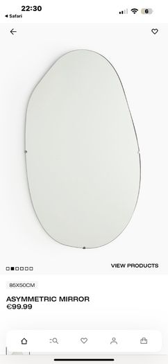 Mirror asymmetric H&M