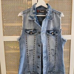 Denim Gilet New S