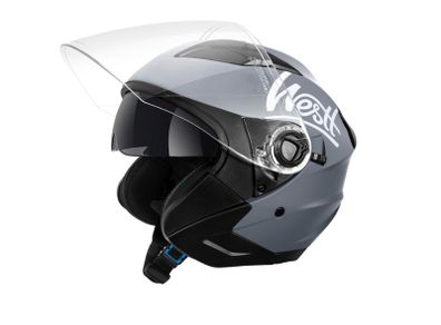 WESTT Open Face Motorbike Helmet - XL  (60-61cm)