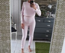 pink tracksuit