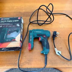Electric stapler and nailer