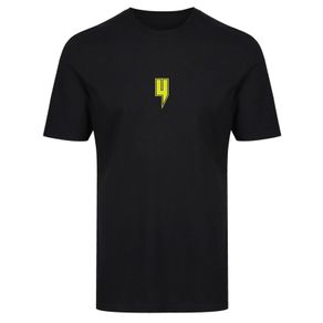 Yelir world t-shirt for kids neon green logo YELIR WORLD TEE