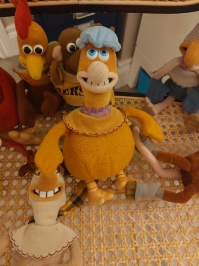 Original Chicken Run characters from 1999