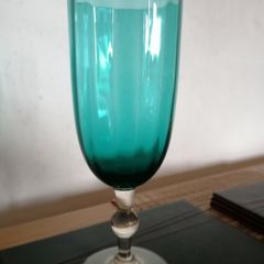 Colored Wine Glass