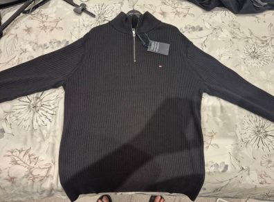 Tommy Hilfiger Pima Cashmere Half Zip Brand New