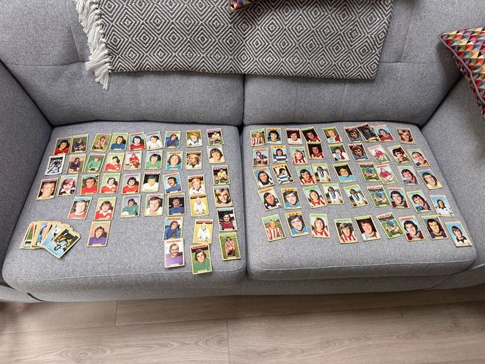 Football Cards. 1970s