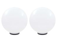 main image for ad LED Bowl Lamps 2 pcs Spherical 50 cm PMMA