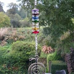 Reiki Suncatcher Hand Crafted FREEPOST and Gift Bag