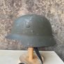Original WW2 Hungarian M35/38 Steel Helmet. Finnish Postwar Refurb. Size 66. Complete. Militaria Image 4