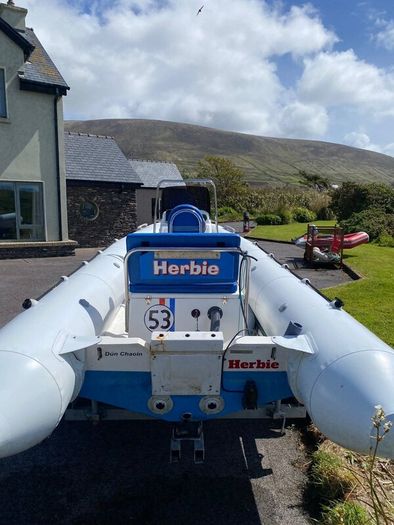 5m hypalon Rib. (NO ENGINE)