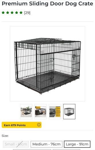 Large Dog crate
