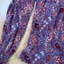 FAT FACE Womens Blouse Top - UK 12- Maroon Paisley Cotton Image 6