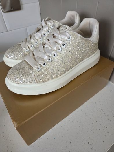 Glitter trainers uk3