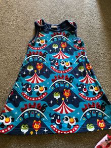 Maxomorra Girl's Circus Dress 18-24 Months