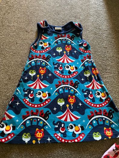 Maxomorra Girl's Circus Dress 18-24 Months