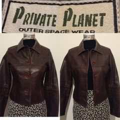 Vintage Genuine Real Leather Jacket