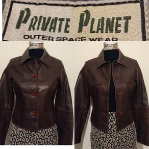 Vintage Genuine Real Leather Jacket