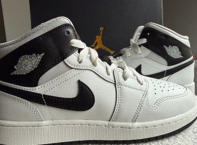 Air Jordan 1 Mid GS Summit White Black Infrared 23 | UK 5 EU 38 | Boxed