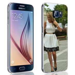 Samsung Galaxy S7 - Personalised soft rubber case - Black, white or transparent