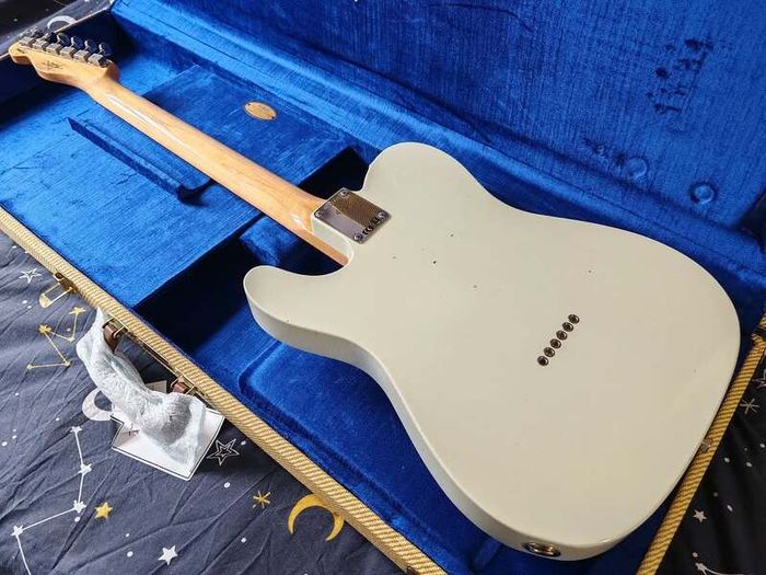 Fender Custom Shop Jimmy Page Signature 1959 "Mirror" Telecaster Journeyman Relic White Blonde (Delivery available)