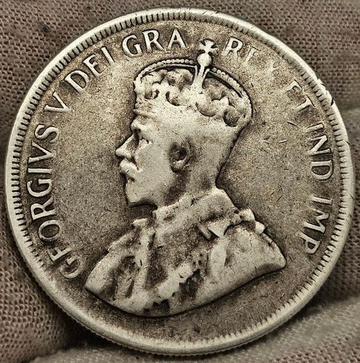 Cyprus Silver 1878-1928 45 Piastres 50th Anniversary Cyprus Scarce Coin!