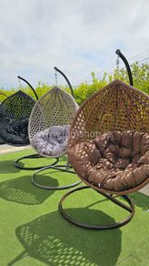 Garden swing egg chair rattan