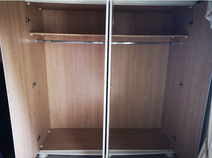 Large Freestanding 4 Door Wardrobe