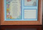Brand New Baby Boy Picture Frame