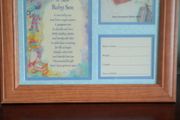 Brand New Baby Boy Picture Frame