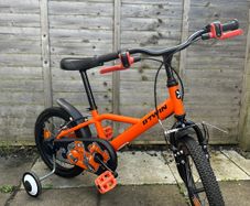 B'twin Robot 500 16" Bike For Kids Aged 4-6