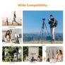 K&F Concept Portable Lightweight Tripod Selfie Stick Remote Bluetooth Stand Spherical Head DSLR Camera Optics Binoculars Clip Holder Mobile Phone Tablet Astronomy Telescope Projector Outdoor Vlogging Streaming Studio Image 2