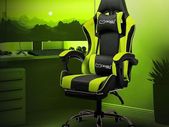 Massage Gaming Chair with footrest