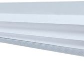 (6-Pack) WHITE (Light Filtering) - Peel & Stick Up Instant Disposable Temporary Paper Blinds