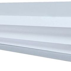 (6-Pack) WHITE (Light Filtering) - Peel & Stick Up Instant Disposable Temporary Paper Blinds