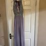 Sistaglam Lilac Maxi Long Evening Dress UK Size 10 Image 5