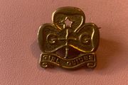 Vintage Girl Guides Pin Badge
