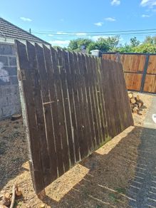 Fence and gate