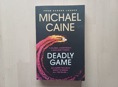 Deadly Game by Michael Caine (Conspiracy Thriller Paperback 2023)