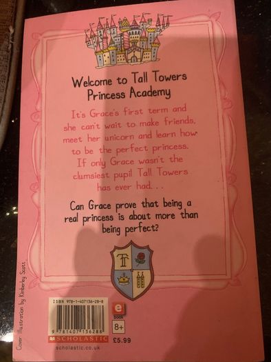 Set of 4 Princess Disgrace books