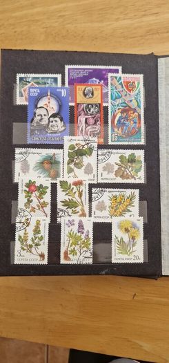 80's CCCP Soviet Post Stamps