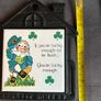 Vintage Irish Theme Leprechaun Trivet Image 4