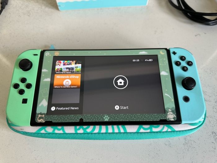 Nintendo Switch Animal Crossing Edition