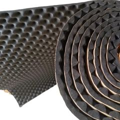 High-Density Self Adhesive Soundproofing Insulation Cotton Thickness Black Panels for Walls Soundproofing Insulation for Car Van Camper Caravan