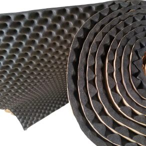 High-Density Self Adhesive Soundproofing Insulation Cotton Thickness Black Panels for Walls Soundproofing Insulation for Car Van Camper Caravan