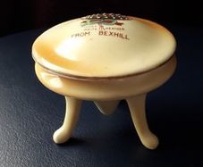 TRINKET POT - Vintage - Souvenir of Bexhill