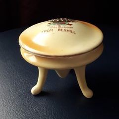 TRINKET POT - Vintage - Souvenir of Bexhill