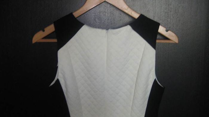 Coast ladies dress cream an black ocassion/party dress size 8