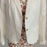 blazer Bnwt Gap cream jacket size 8/10 Image 2