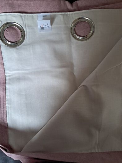 curtains...blush pink